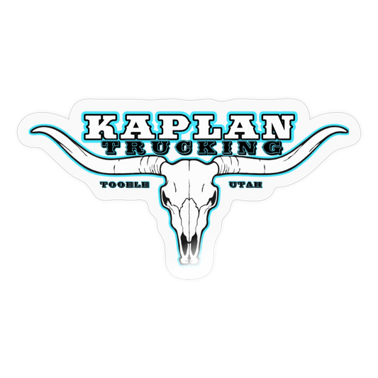 Sticker - transparent glossy