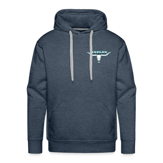 Men’s Premium Hoodie - heather denim